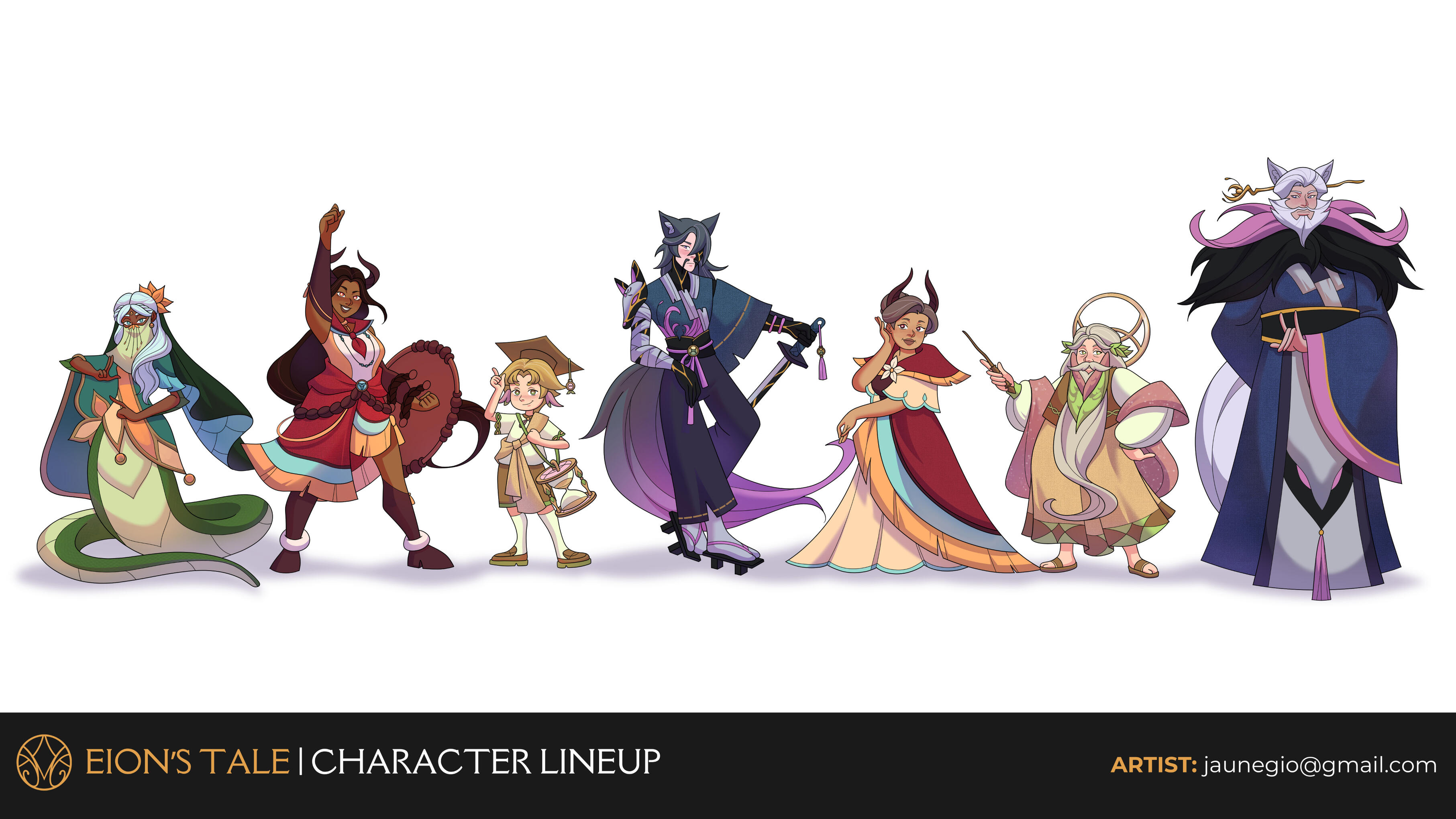 Eion's Tale | Character Lineup