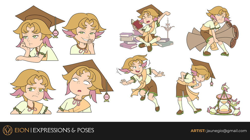 Eion | Poses & Expressions