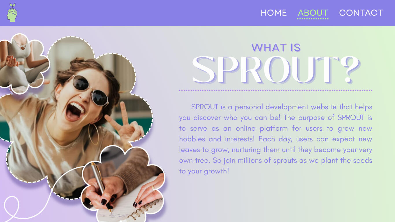Sprout: About Page